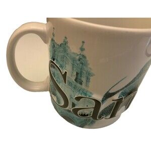 AMERICANWARE Jumbo Embossed Collectible City Mug 2007 SAN DIEGO, CALIFORNIA 18oz